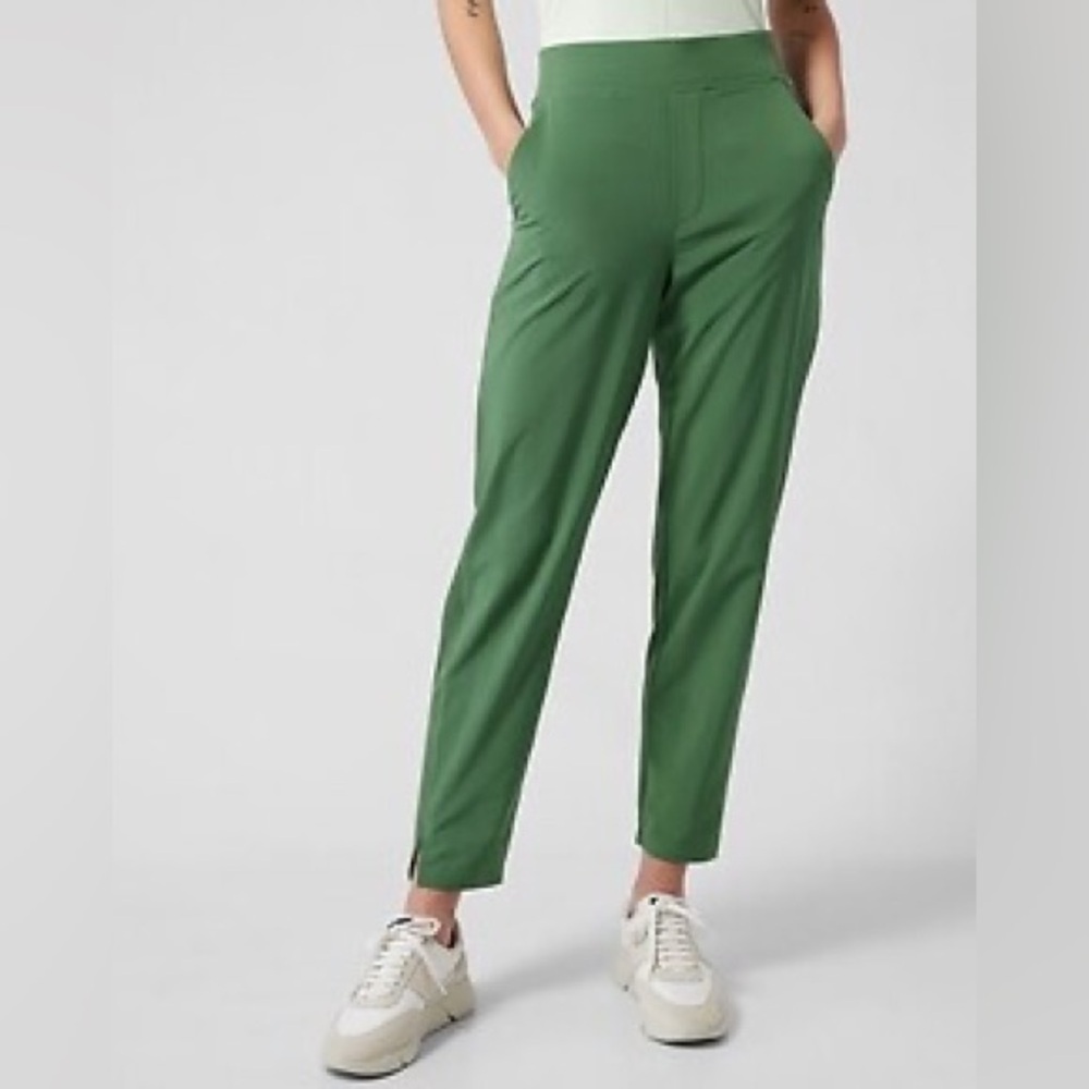 NEW with tags Athleta Brooklyn Ankle Pant Sage Green